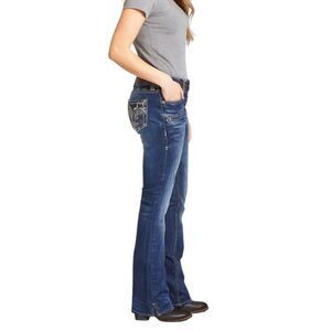 Cowgirl Tuff Company Summit Dark Bootcut Jeans - Extra Long - Size 26